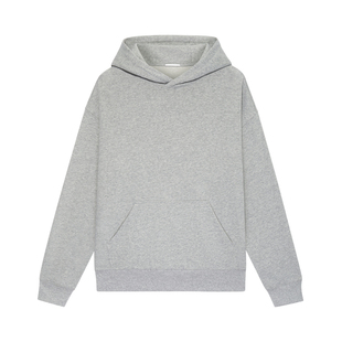 nice rice好饭 r.系列350G全棉针织休闲宽松套头连帽卫衣NGC04077