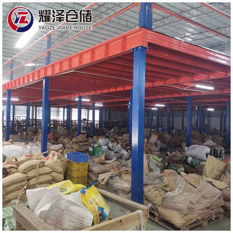 重型阁楼货架多层库房仓库储钢制承重架钢结构平台物加厚仓储