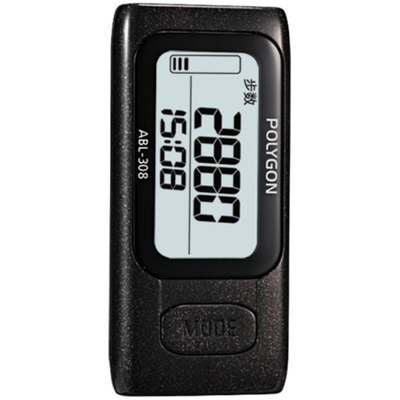 多功能消耗夜光防水电子计步器