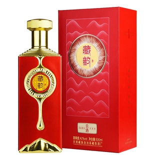 【藏韵专营店】甘肃武威白酒藏韵青稞酒喜酒浓香型礼盒装纯粮食酒