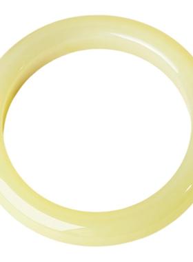 60mm和田玉新疆若羌黄玉手镯