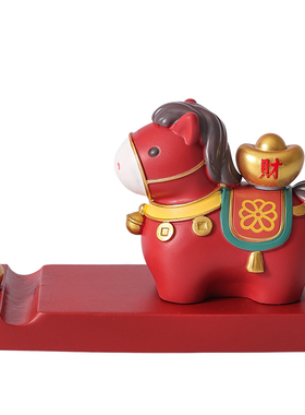 2026马年吉祥物马上有钱手机支架