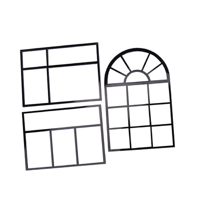 娃屋微缩场景DIY小屋窗户装饰