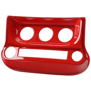 11-17款牧马人红色内饰改装件适用于Jeep牧马人jk中控台装饰贴片