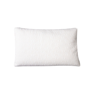 多多汇原麻静压枕头棉粘纤亚麻呵护颈椎助睡眠枕芯纤维枕成人家用