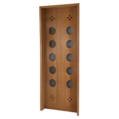 洞洞门PD折叠门推拉门无轨平移门隐藏隐形门小户型对开门平开pd门