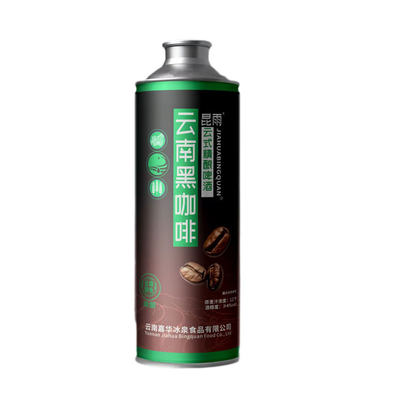 欧伦堡精酿啤酒昆雨版微醺潮力小麦原汁果味黄啤1000mlx1罐装整箱