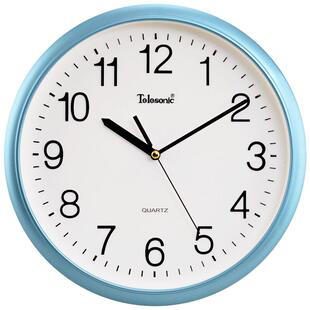 天王星挂钟2025新款时尚钟表家用客厅静音时钟挂墙北欧电子石英钟