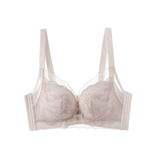 新品轻乳棉舒适小胸聚拢显大AA内衣少女无钢圈防外扩文胸女胸罩