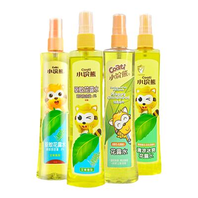 小浣熊驱蚊花露水198ml夏季