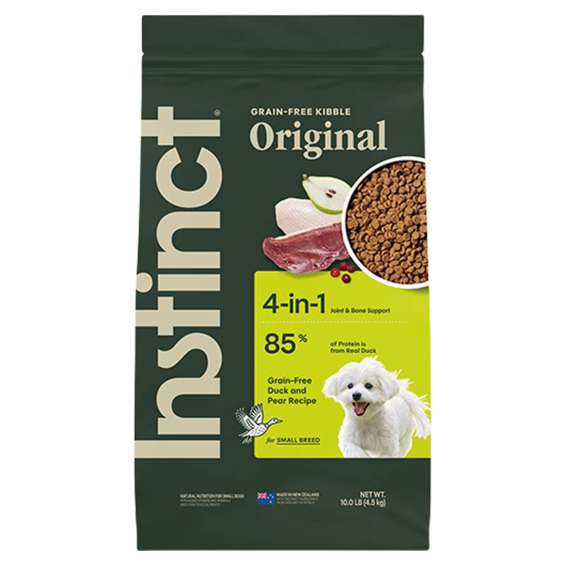 Instinct天然百利鸭肉梨小型犬粮