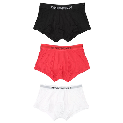 armani/阿玛尼ea正品3件装平角裤