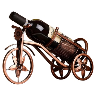 红酒架子家用高颜值酒柜摆件酒瓶摆放架子简约铁艺装饰品2025新款