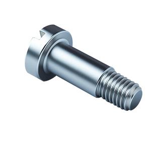 304不锈钢一字台阶塞打螺丝螺栓轴肩螺钉圆柱头开槽等高M3M4M5M10