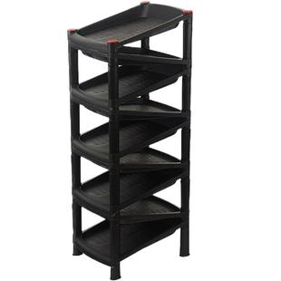 鞋架小窄门口迷你省空间家用多层简易置物架加厚塑料入户鞋柜收纳