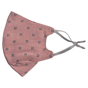 春夏纯棉纱布口罩女时尚格纹舒适立体格子面罩脸罩全棉可水洗薄款