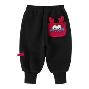 儿童裤子2025秋季新款男童休闲裤宝宝卫裤女童秋装小童长裤童装潮