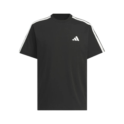 adidas阿迪达斯条纹棉质运动休闲上衣宽松2026夏男短袖T恤 KR2490