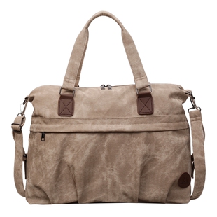 可上飞机旅行包大容量复古出差通勤行李包防水可挂箱手提斜挎包