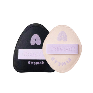 小猪姐姐！凹凸迷思大粉扑植绒气垫散粉粉扑小耳朵棕贝贝嘿嘿黑