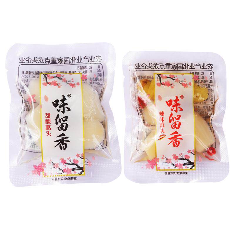 味留香藠头零食包装湘阴绿色食品