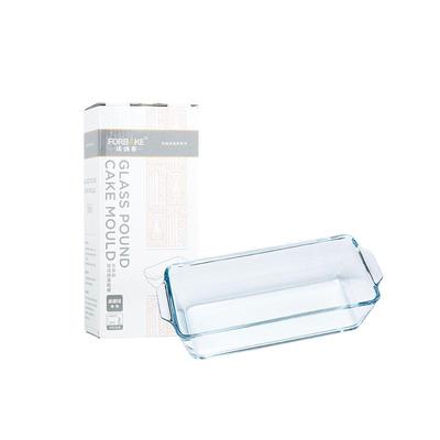 法焙客长条形玻璃焗饭模高硼硅用