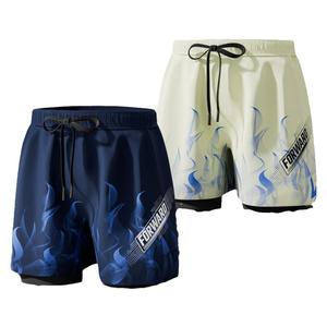 泳裤男款2025新款速干大码防尴尬成人男士游泳装备温泉五分游泳裤