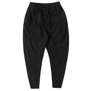 ESSENTIALS HOPE九分裤男生春秋宽松哈伦裤冰丝修身小脚休闲长裤