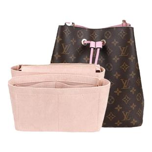 适用新款LV neonoe bb内胆包水桶包中包neonoe内胆包撑绒面内衬袋