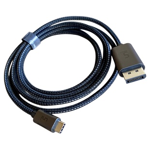 USB4雷电3/4typec转DP高清显示器线笔记本电脑4K5K8K投屏同屏线适用苹果15联想惠普华硕ROG掌机外接显示器
