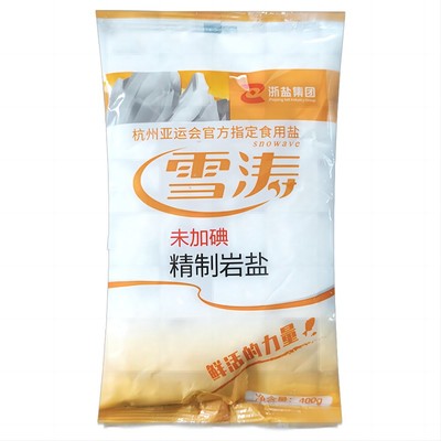 精制岩盐雪涛未加碘400g