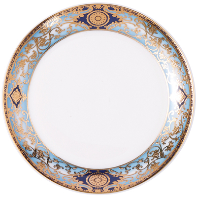 金边6英寸骨瓷垃圾餐盘咸菜碟