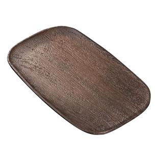 容山堂整块黑檀木茶盘2025新款家用茶托盘小型茶具干泡台茶台茶海