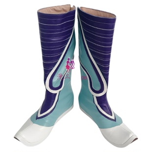 漫工坊秦时明月白凤凰cos鞋子定制动漫游戏cosplay靴子来图定做