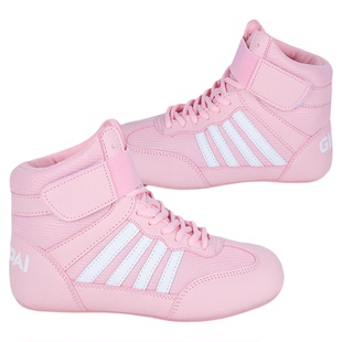 专业拳击鞋儿童训练鞋散打鞋格斗靴男童女童少儿摔跤鞋自由搏击鞋