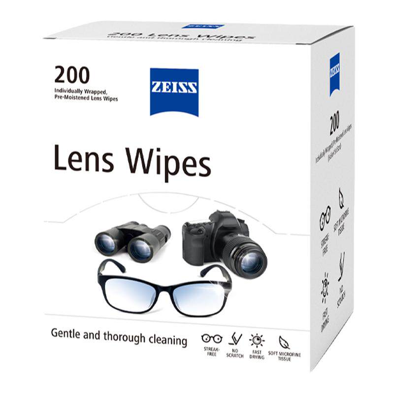 ZEISS蔡司擦镜纸镜片镜头清洁湿巾手机屏幕擦拭一次性专用镜头布