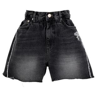 YCH秋冬女士花苞Y腰水洗牛仔短裤银泰百货精品 301574