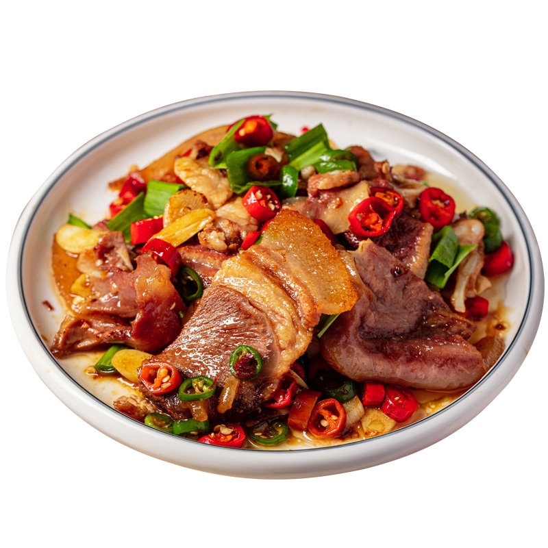 带皮黄牛肉干锅小炒餐饮商用食材