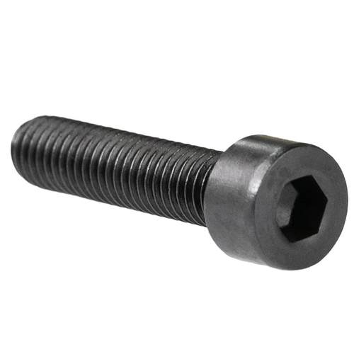 QD黑色304不锈钢光滑内六角螺丝圆柱头杯头螺栓M1.6M2M3M4M5M6M8