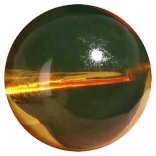 保真墨西哥3A净水蓝珀琥珀圆珠散珠珠子手链手串男女佛珠文玩配饰