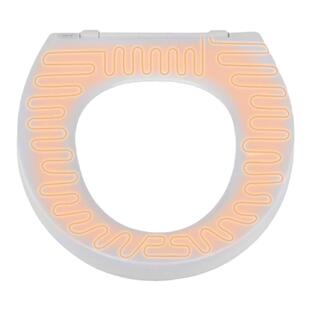 箭牌加热智能马桶盖家用通用恒温坐便器夜灯盖板电热马桶发热座圈