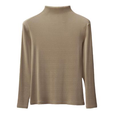 梦特娇半高领薄款莫代尔棉打底衫