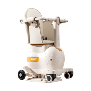 电动车儿童座椅前置电瓶车可遛娃推车多功能宝宝溜溜车小孩坐椅子