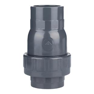 环琪UPVC球形止回阀PVC单向阀国标美标立式止回阀活接止回阀逆止