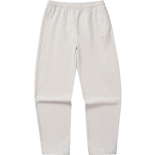 鸿星尔克加绒运动裤软壳裤女冬季新款直筒防风裤加厚防泼水女裤子