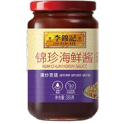 李锦记锦珍海鲜酱385g蒸煎焖炒