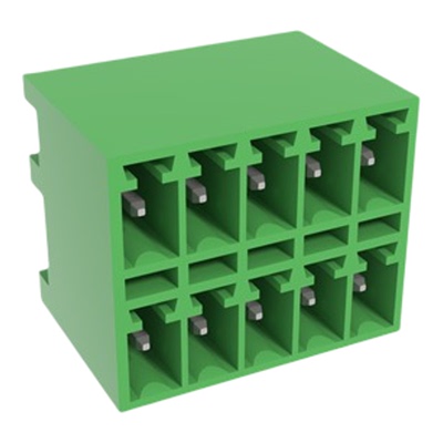 DERKS双层焊接PCB插拔式接线端子