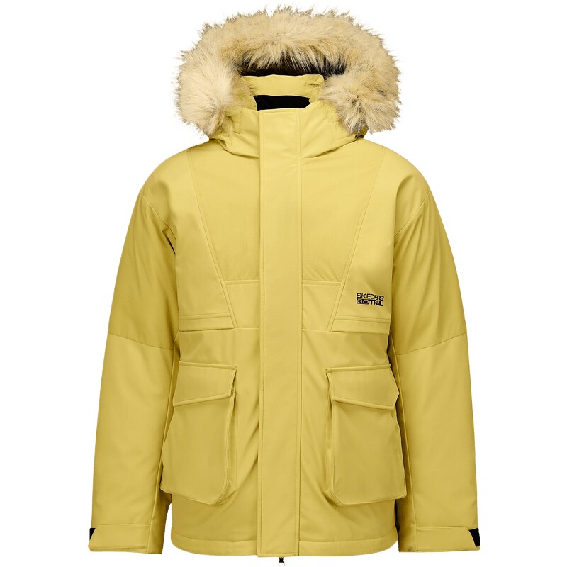SKECHERS斯凯奇男女运动休闲羽绒服P425U032-01UM