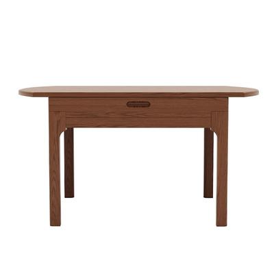 三梦实木折叠餐桌小户型家用桌子