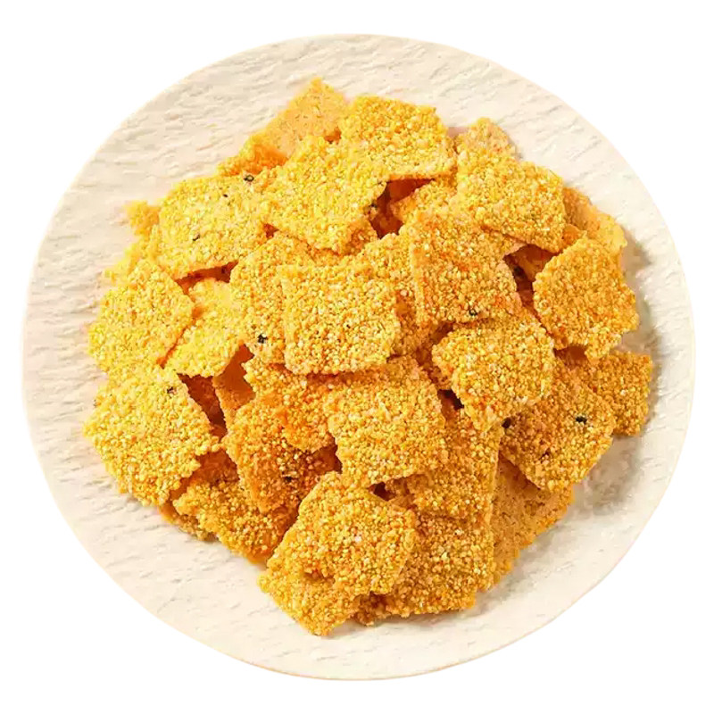 玉米碴子苞谷糁粗粮谷物锅巴零食